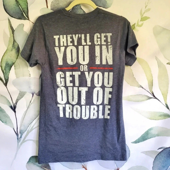 DYLAN SCOTT | Beer Buddies Tee in Gray sz S - Picture 4 of 6